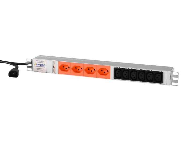 SICOTEC USV 19 PDU 4x T13, 6x C13
