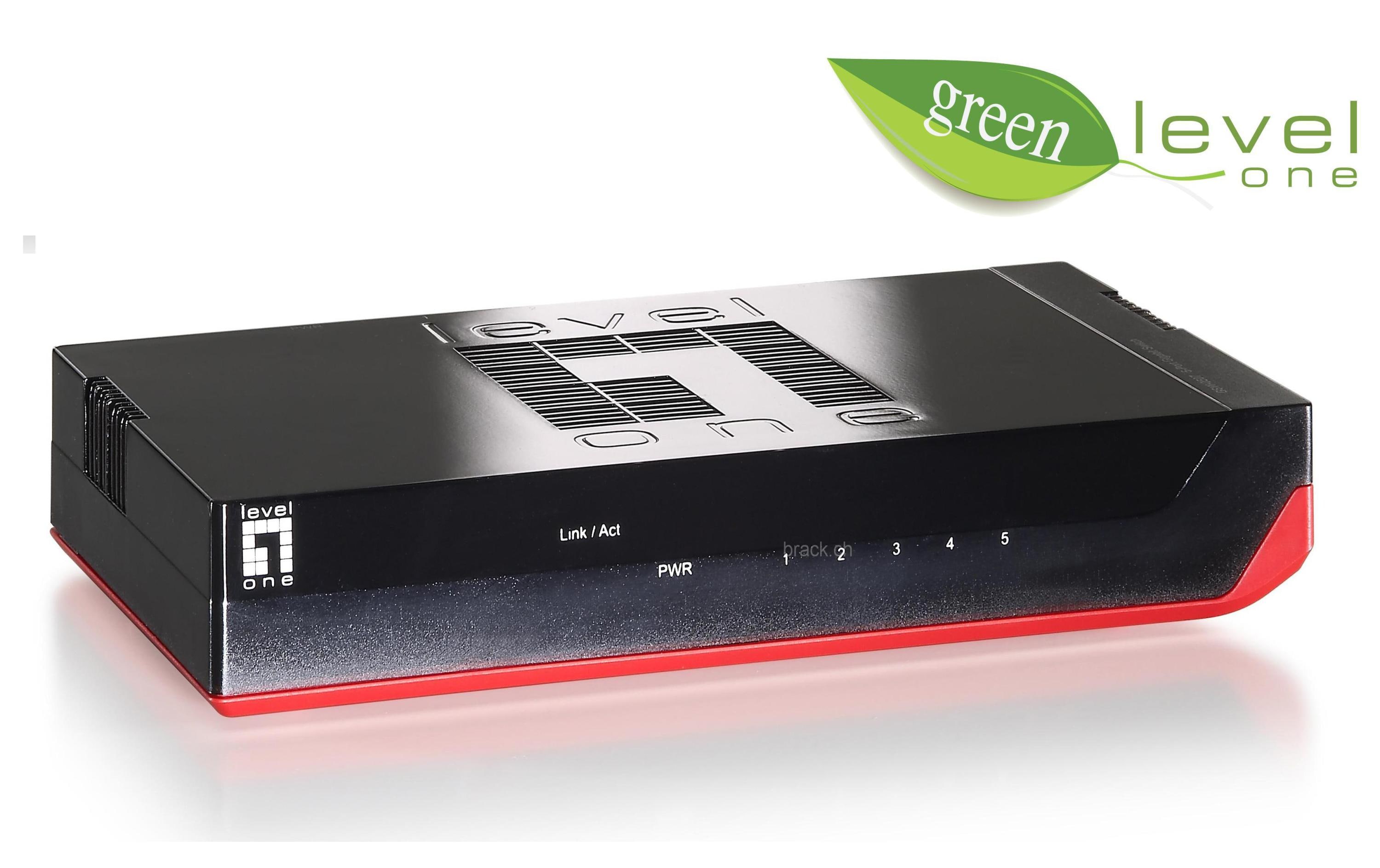 LevelOne Switch GSW-0507 V2 5 Port