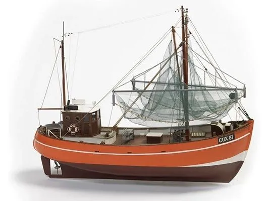 Billing Boats Bausatz Cux 87 Krabbenkutter 1:33