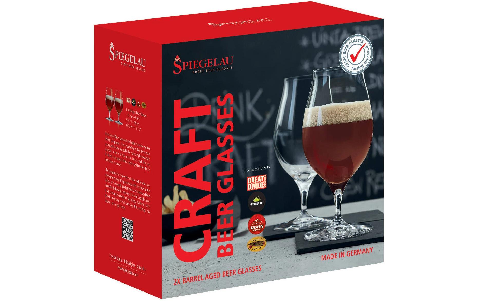 Spiegelau Bierglas Craft Beer 480 ml, 2 Stück, Transparent