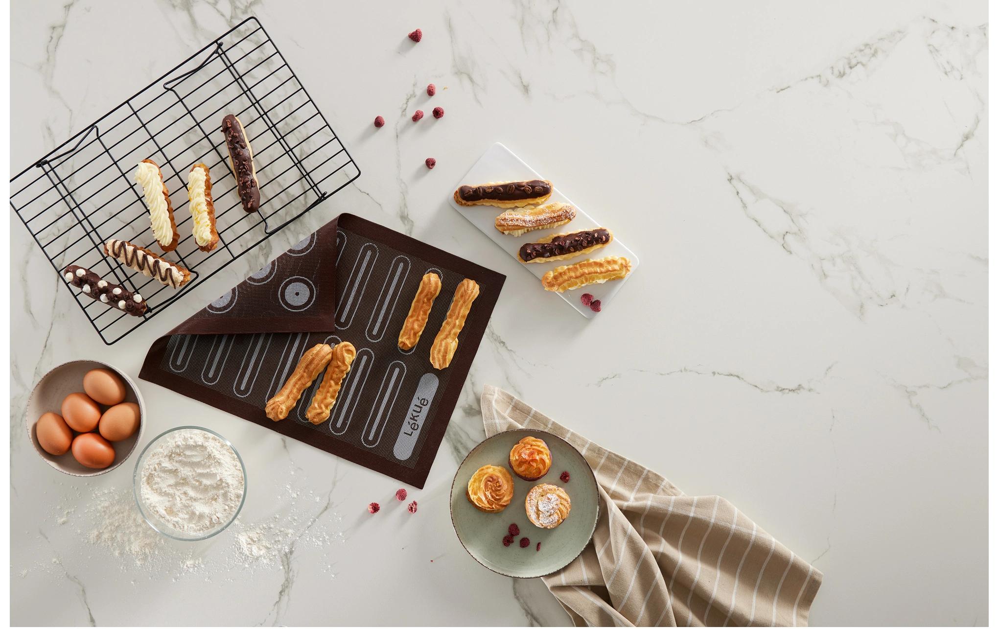 Lékué Backmatte mikroperforiert, Silikon, 40 x 30 cm