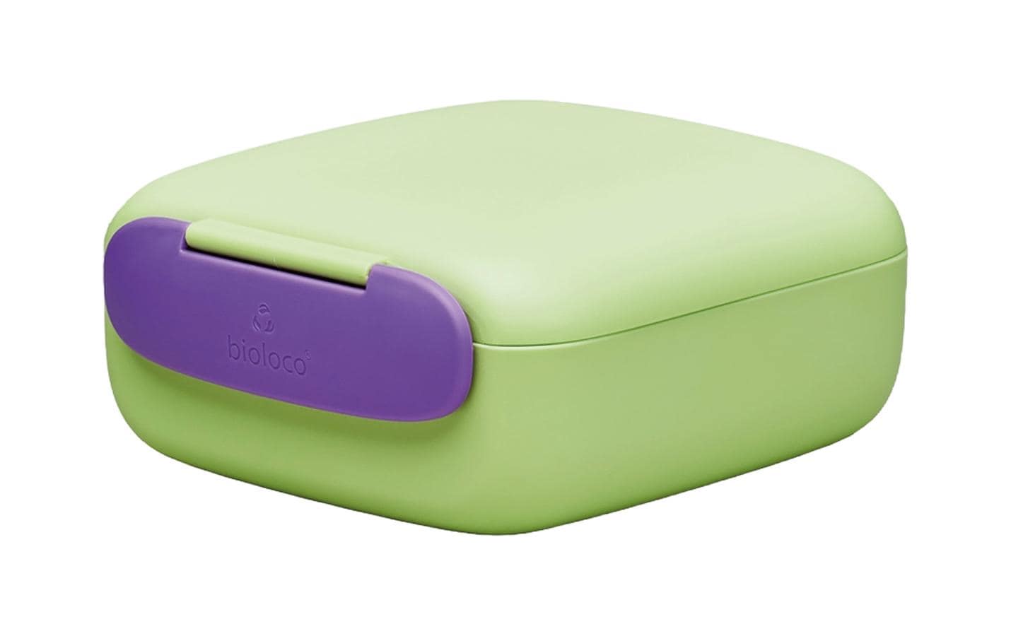 BioLoco Lunchbox Mini square-chit-chat Grün/Lila