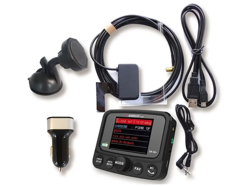 Albrecht DAB+ Erweiterung AR-DR56+ BT Albrecht DAB+ Erweiterung AR-DR56+ BT
