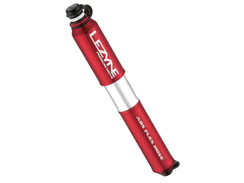 Lezyne Handpumpe Pressure Drive ABS M Red Lezyne Handpumpe Pressure Drive ABS M Red