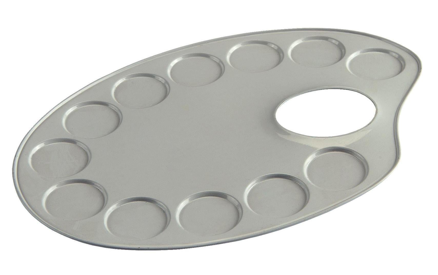 Talens Farbpalette Oval 12.6 x 18.5 cm, 12 Näpfe Talens Farbpalette Oval 12.6 x 18.5 cm, 12 Näpfe