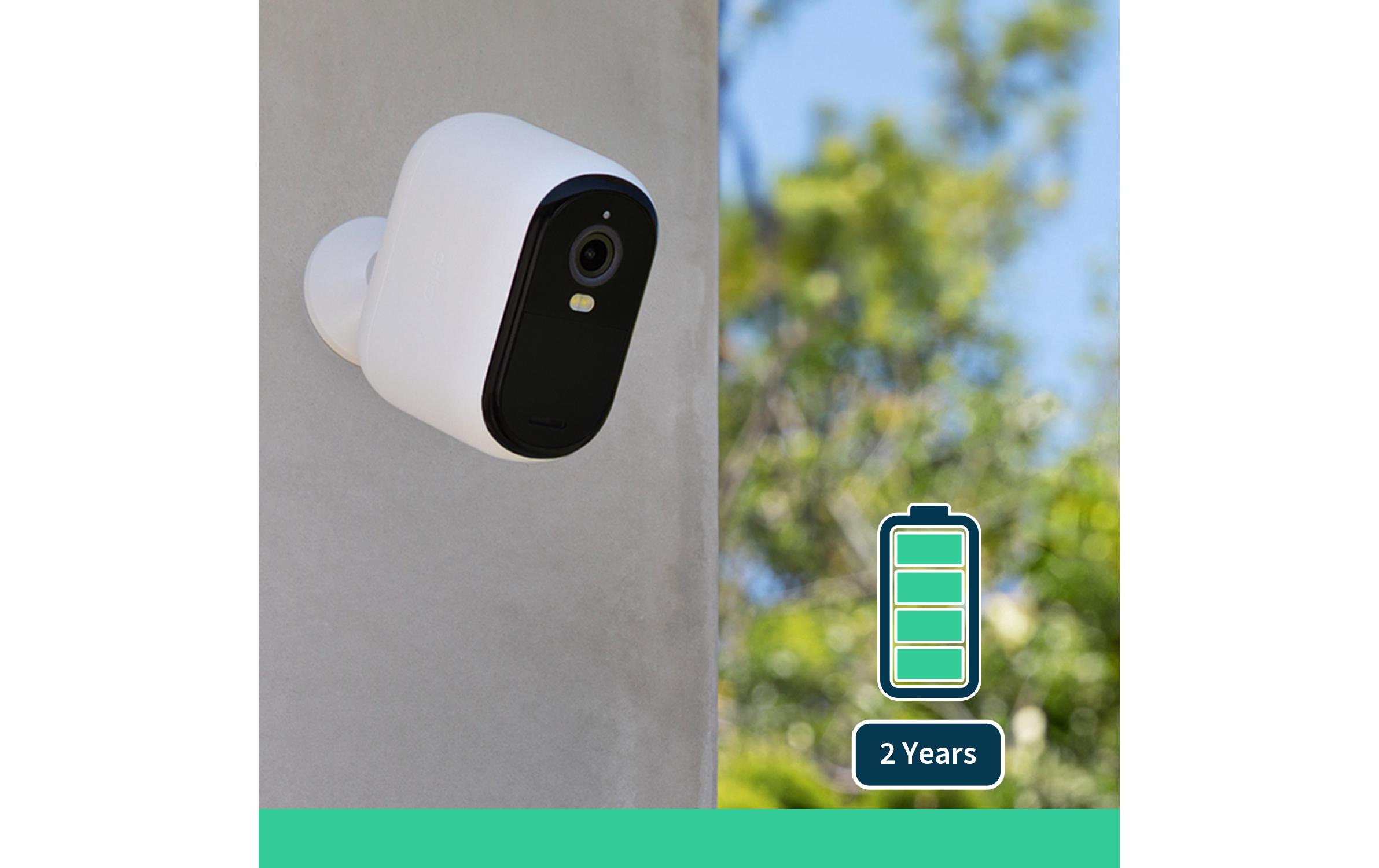 Arlo Essential2 XL Outdoor 2K Weiss, 2er Set