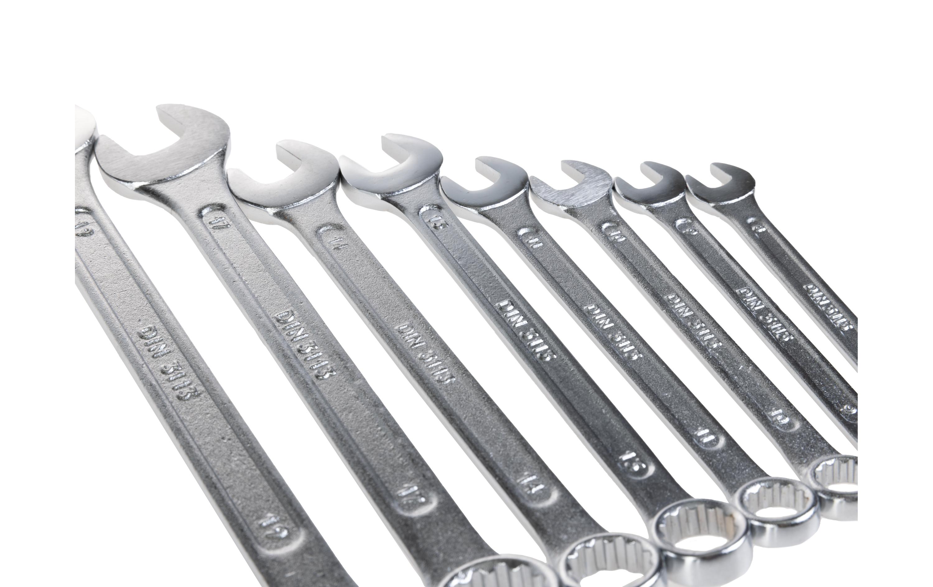 STRUCT Ringgabelschlüssel-Set 8-teilig