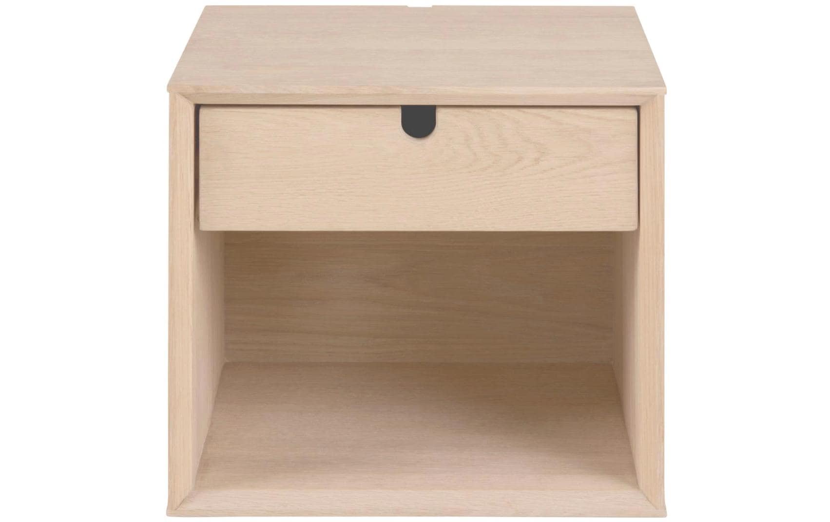 AC Design Nachttisch Century Hellbraun, 37 x 32 x 33 cm