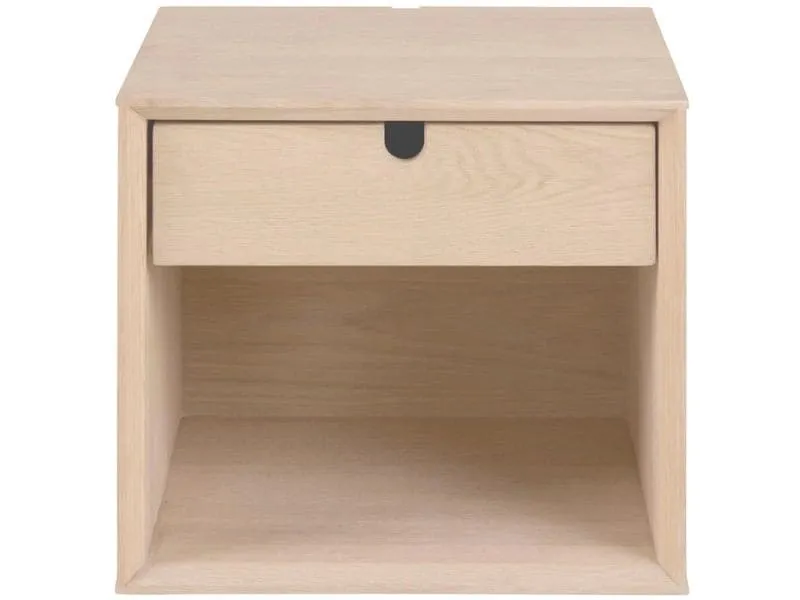 AC Design Nachttisch Century Hellbraun, 37 x 32 x 33 cm AC Design Nachttisch Century Hellbraun, 37 x 32 x 33 cm
