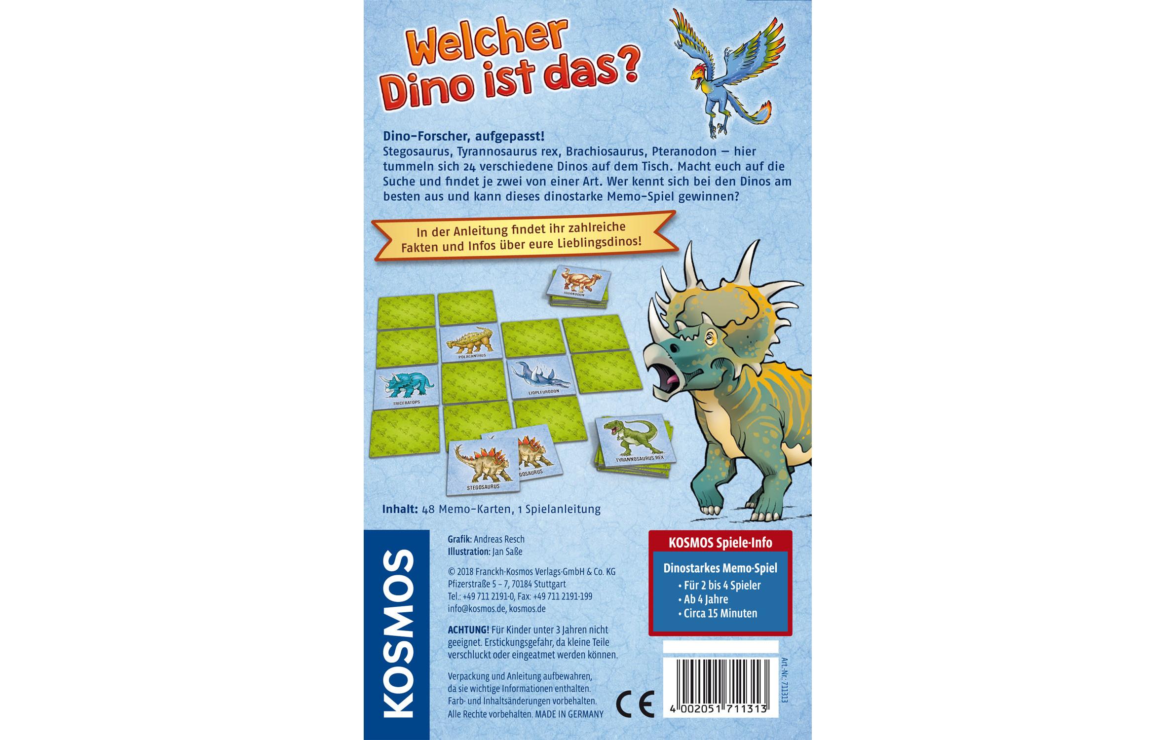 Kosmos Kinderspiel Welcher Dino ist das? Kosmos Kinderspiel Welcher Dino ist das?