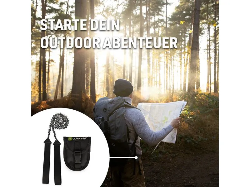 Quick Aid Handkettensäge mit 33 Sägezähne 12.5 cm
