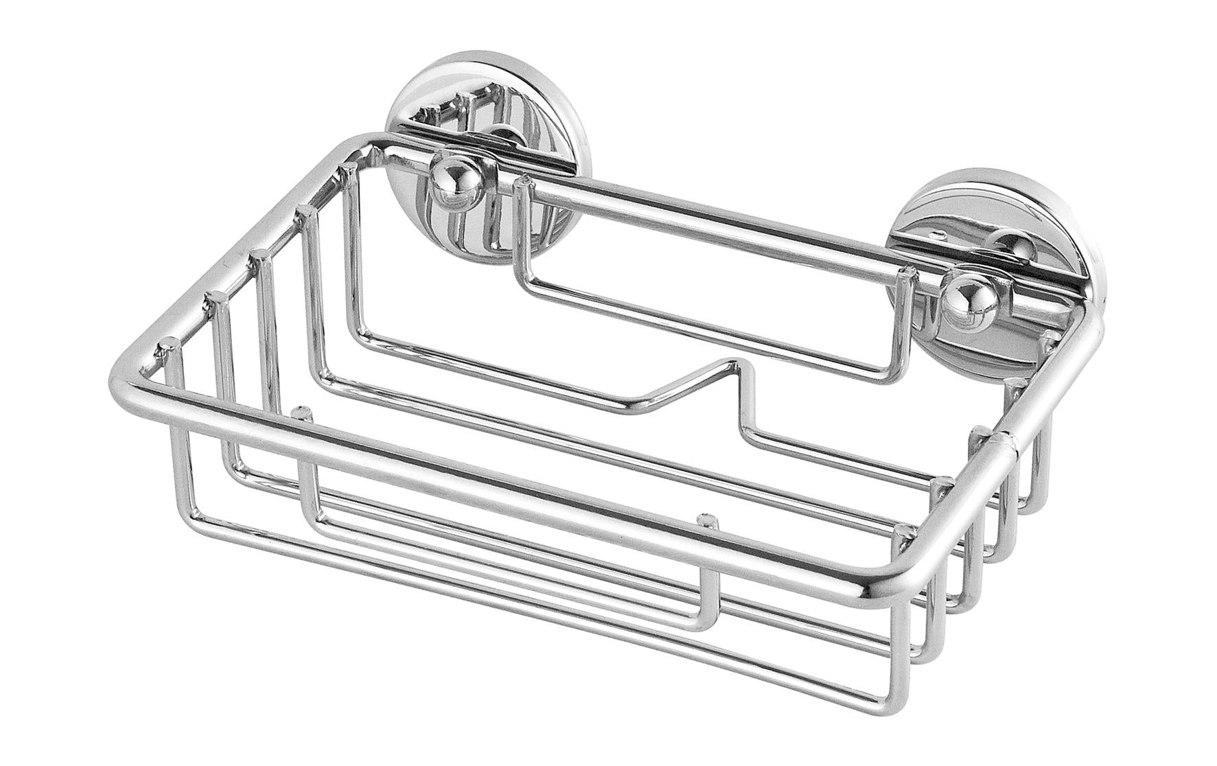 tesa Bad-Utensilienhalter Baath Silber, Edelstahl