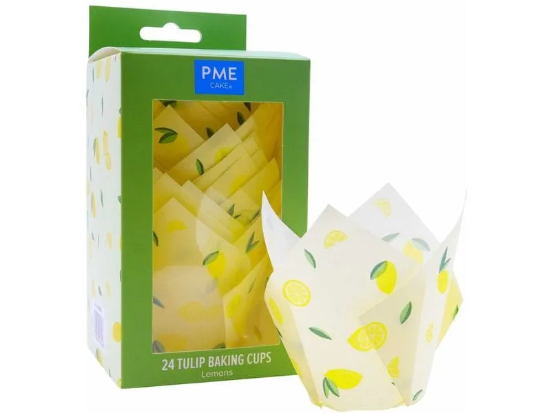 PME Muffin Backform Zitrone 24 Stück