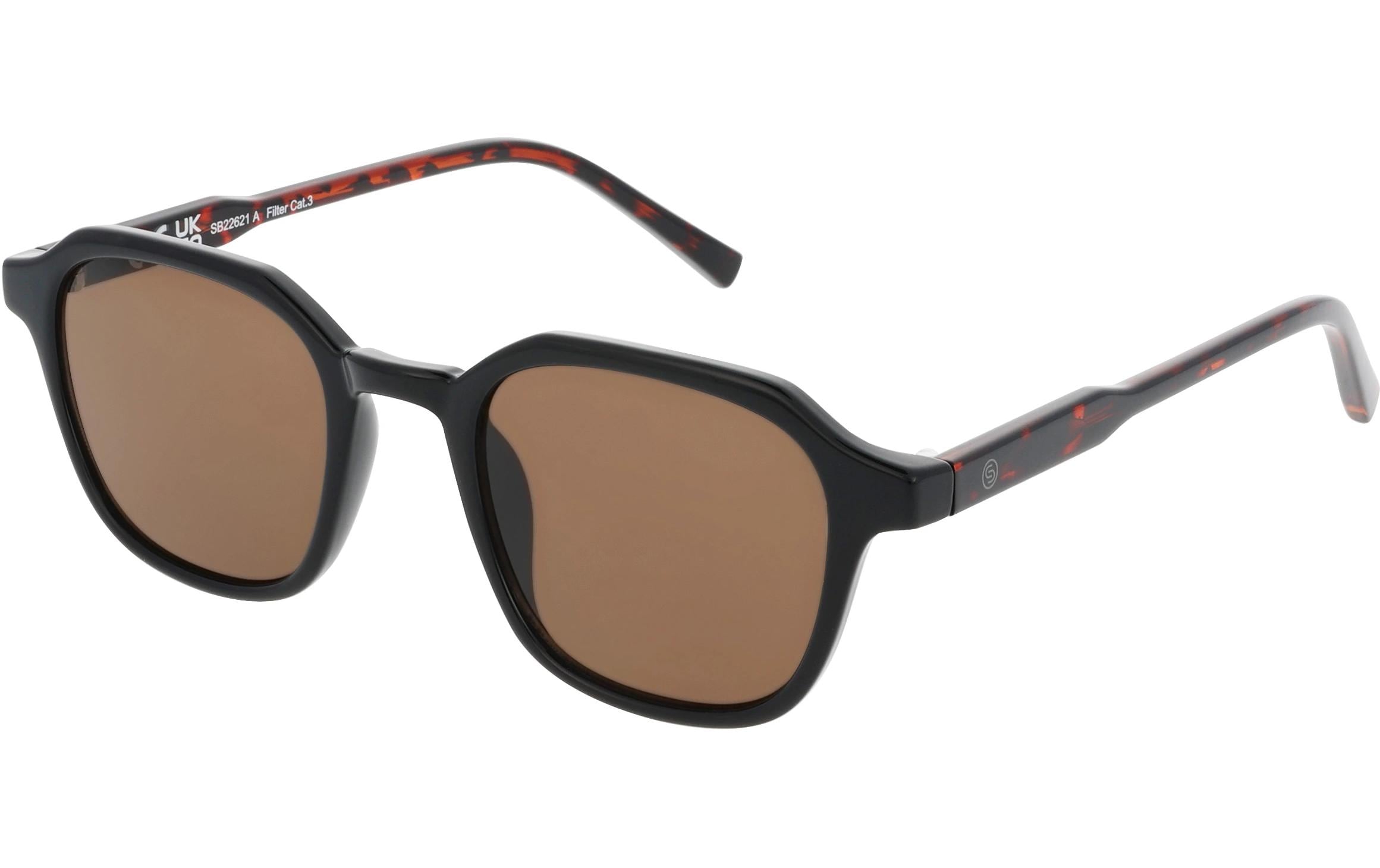 SMARTY Sonnenbrille Brienz Black, mit Etui