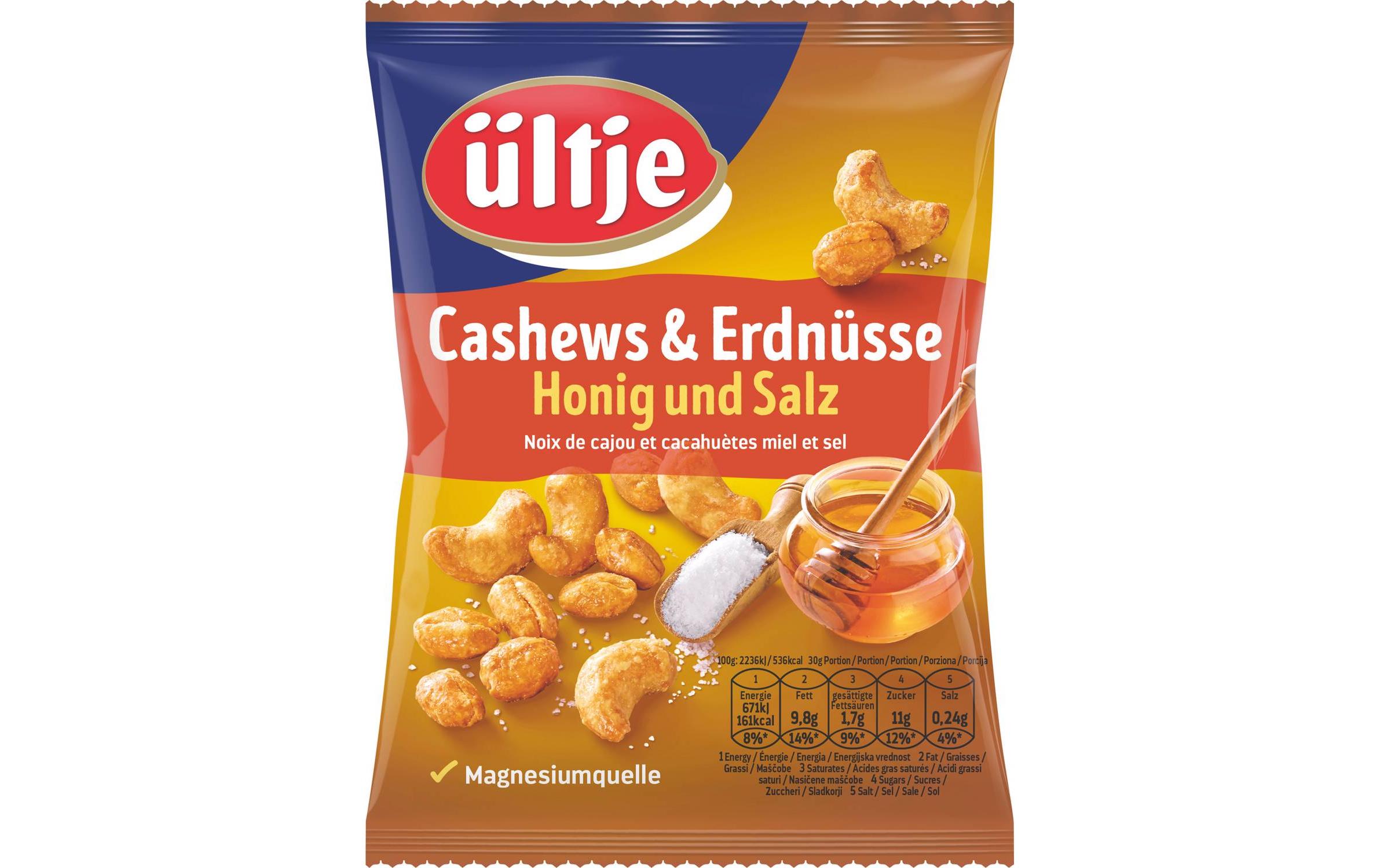 Ültje Apéro Cashews & Erdnüsse mit Honig und Salz 200 g