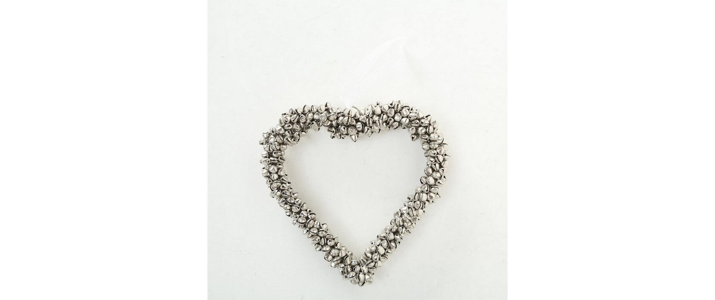 Boltze Weihnachtsschmuck Glöckchen 3 Stück, Silber