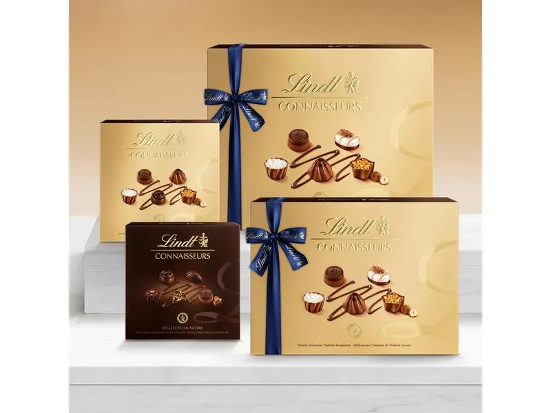 Lindt Schokoladen-Pralinen Connaisseurs assortiert 230 g Lindt Schokoladen-Pralinen Connaisseurs assortiert 230 g