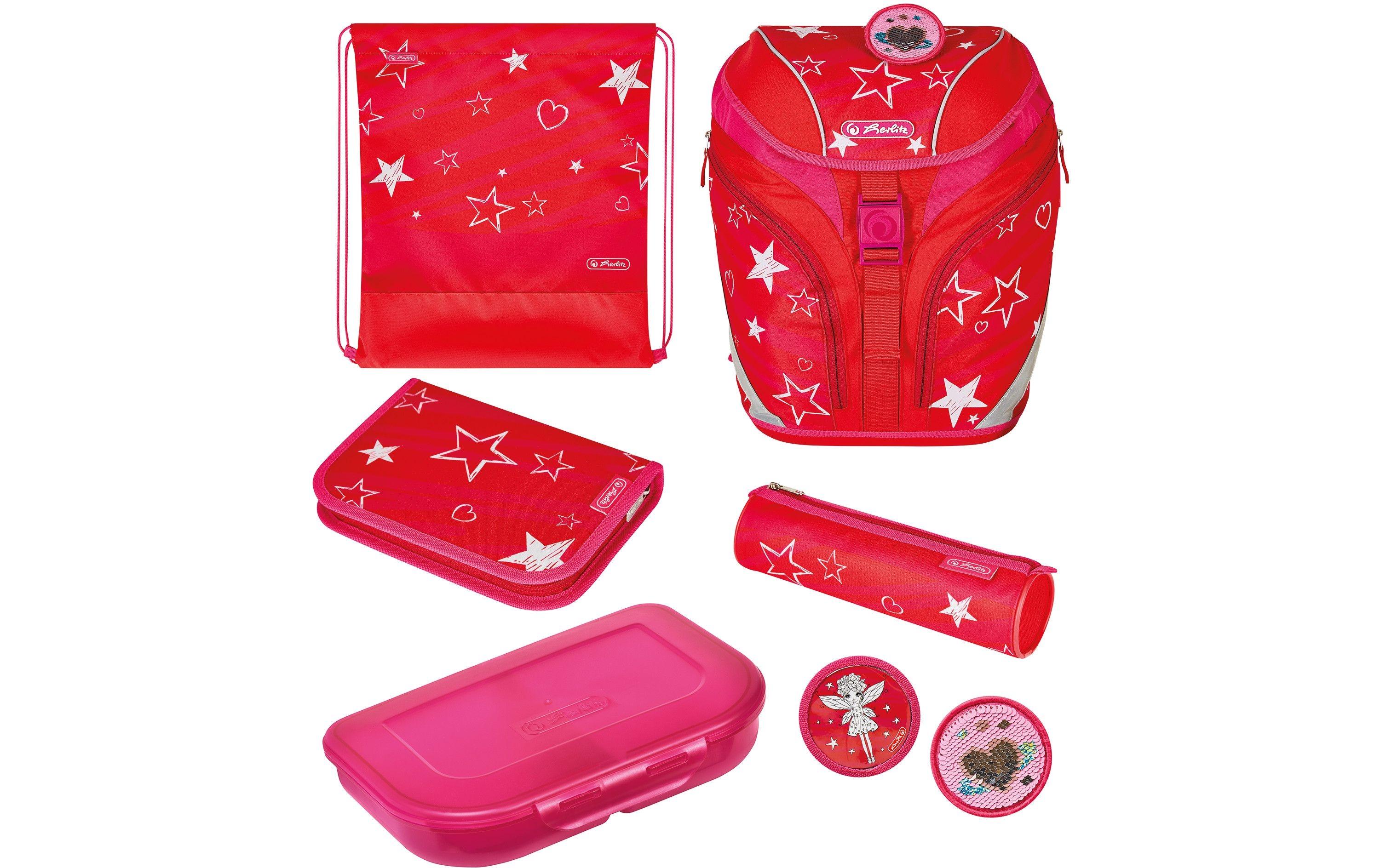 Herlitz SoftLight Plus Stars & Stripes 5-teiliges Set