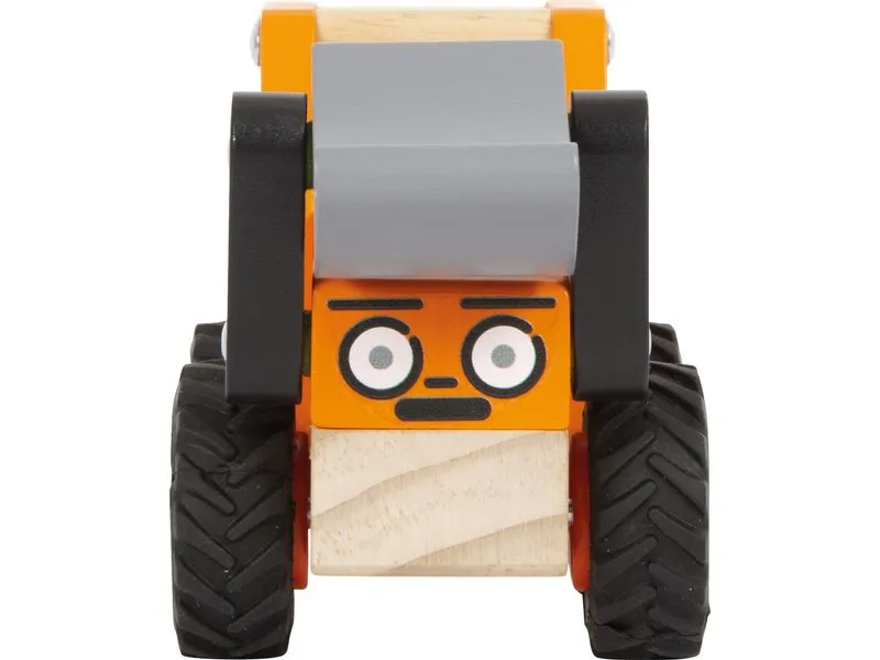 small foot Baustellenfahrzeug Bagger
