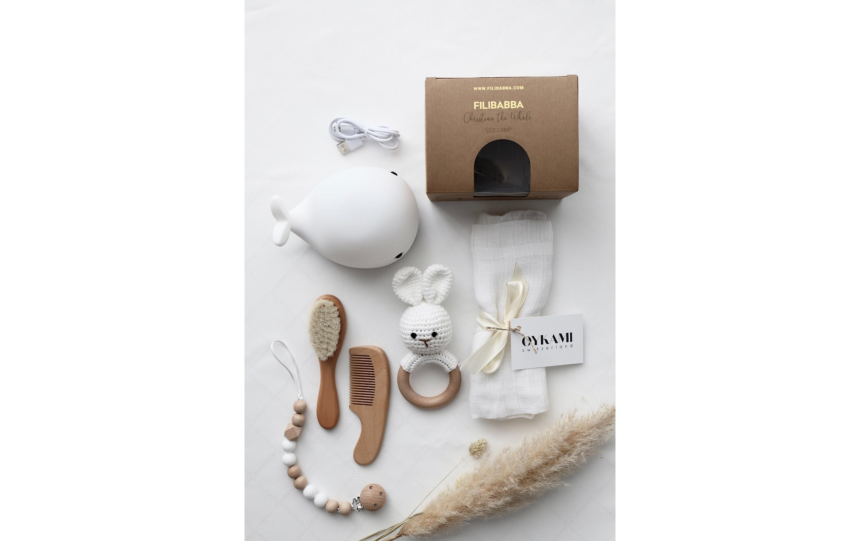Oykami Geschenkset Athen Weiss mit Wal