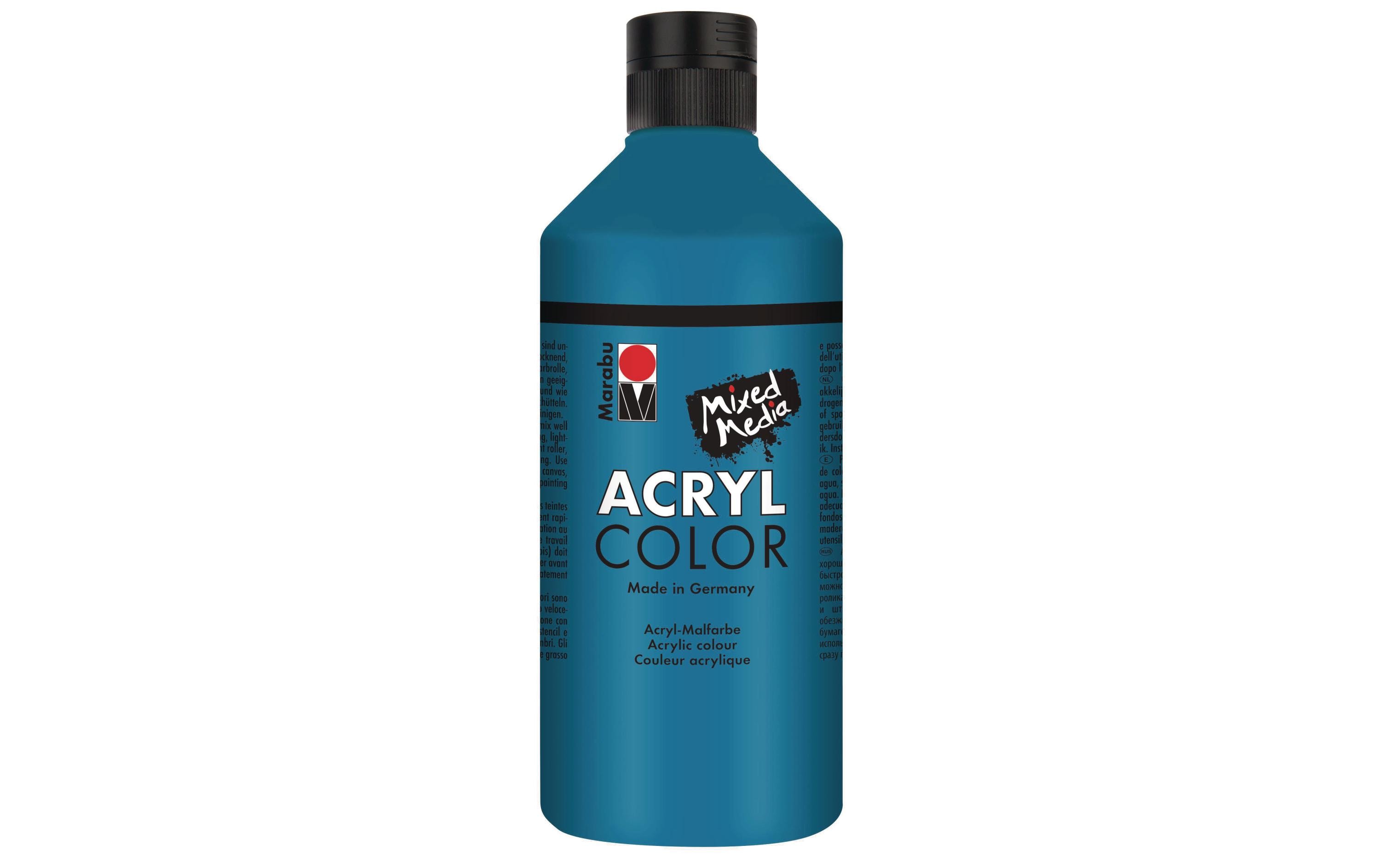 Marabu Acrylfarbe Acryl Color 500 ml Cyan