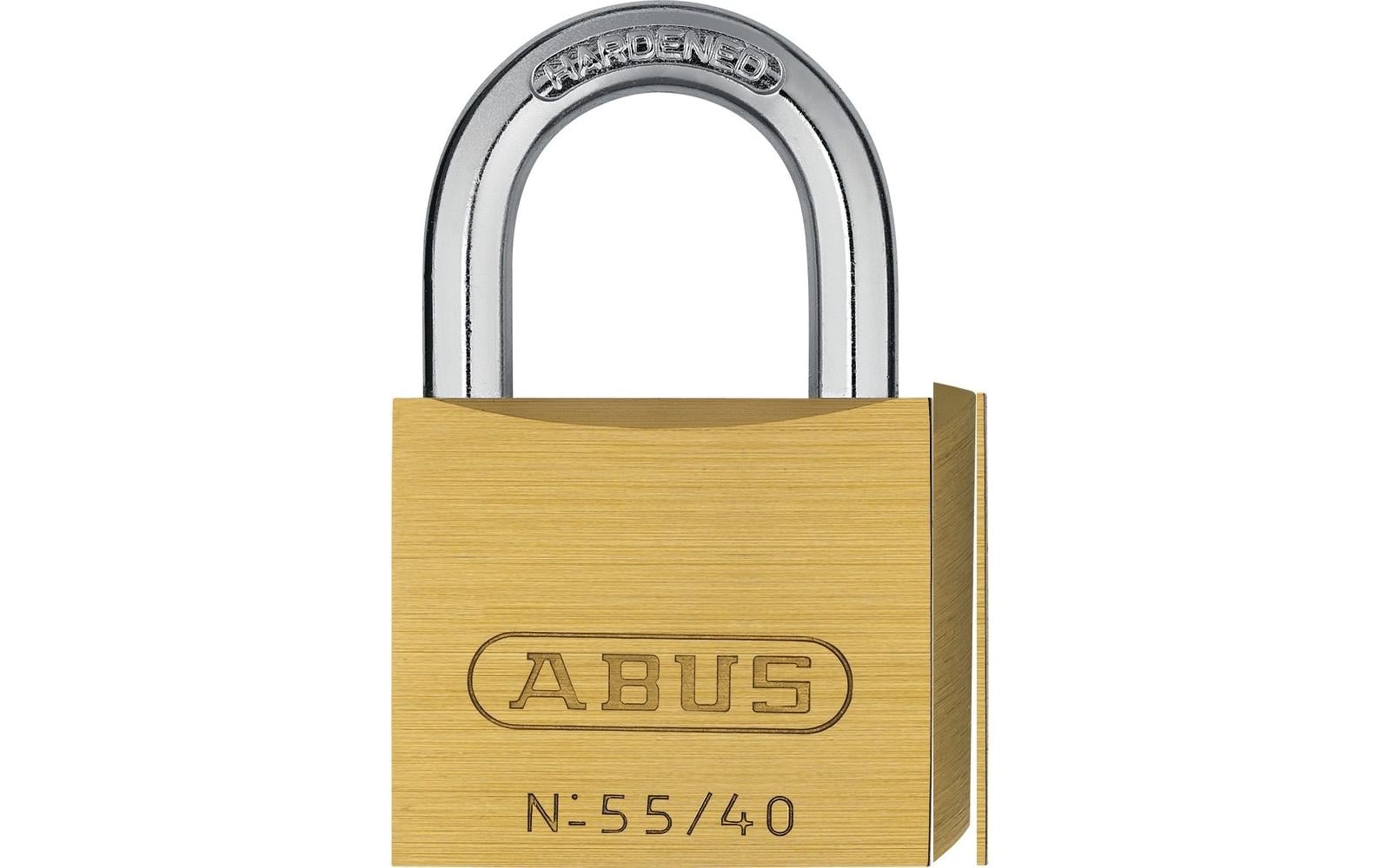 Abus Vorhängeschloss 55/40 Gold Messing Abus Vorhängeschloss 55/40 Gold Messing