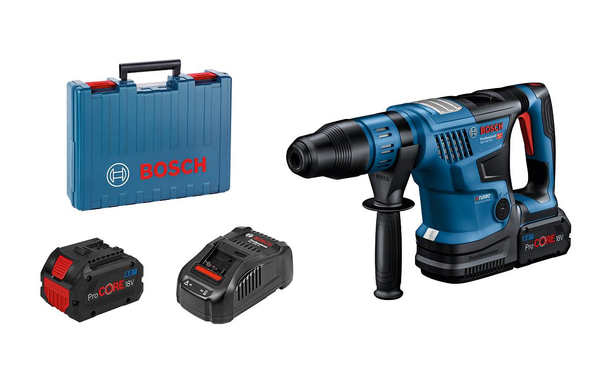 Bosch Professional Akku-Bohrhammer GBH 18V-36 C Biturbo 2 x 8.0Ah ProCORE Bosch Professional Akku-Bohrhammer GBH 18V-36 C Biturbo 2 x 8.0Ah ProCORE