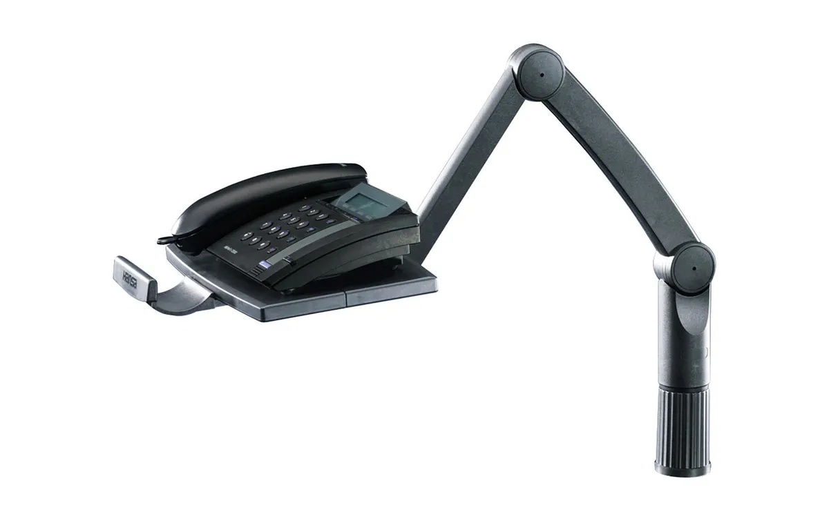 Hansa Telefon-Schwenkarm TSA 5020 Schwarz Hansa Telefon-Schwenkarm TSA 5020 Schwarz
