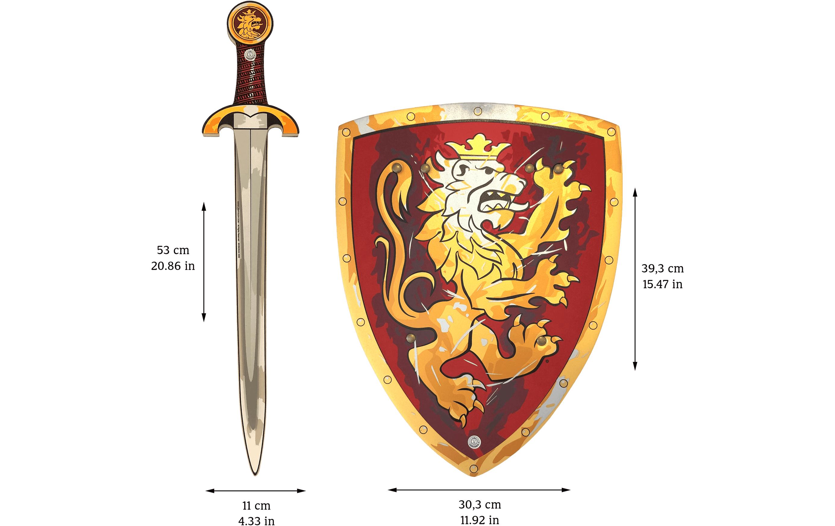 Liontouch Ritter-Set Rot Liontouch Ritter-Set Rot