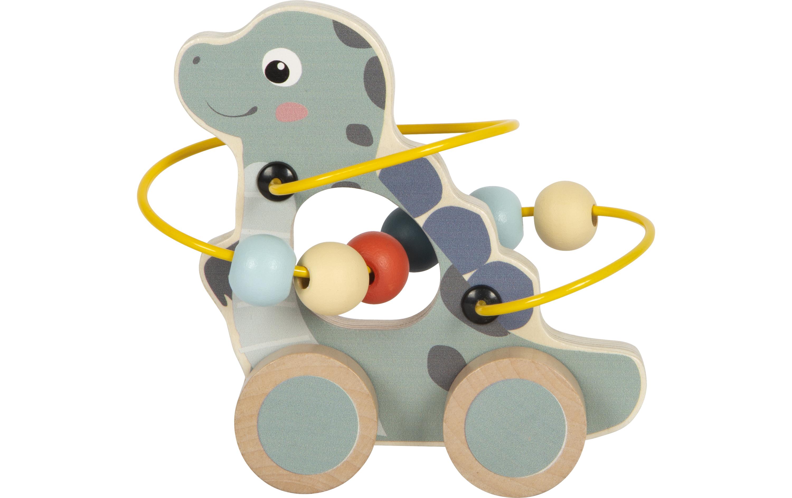 small foot Schiebetier mit Motorikschleife Dino
