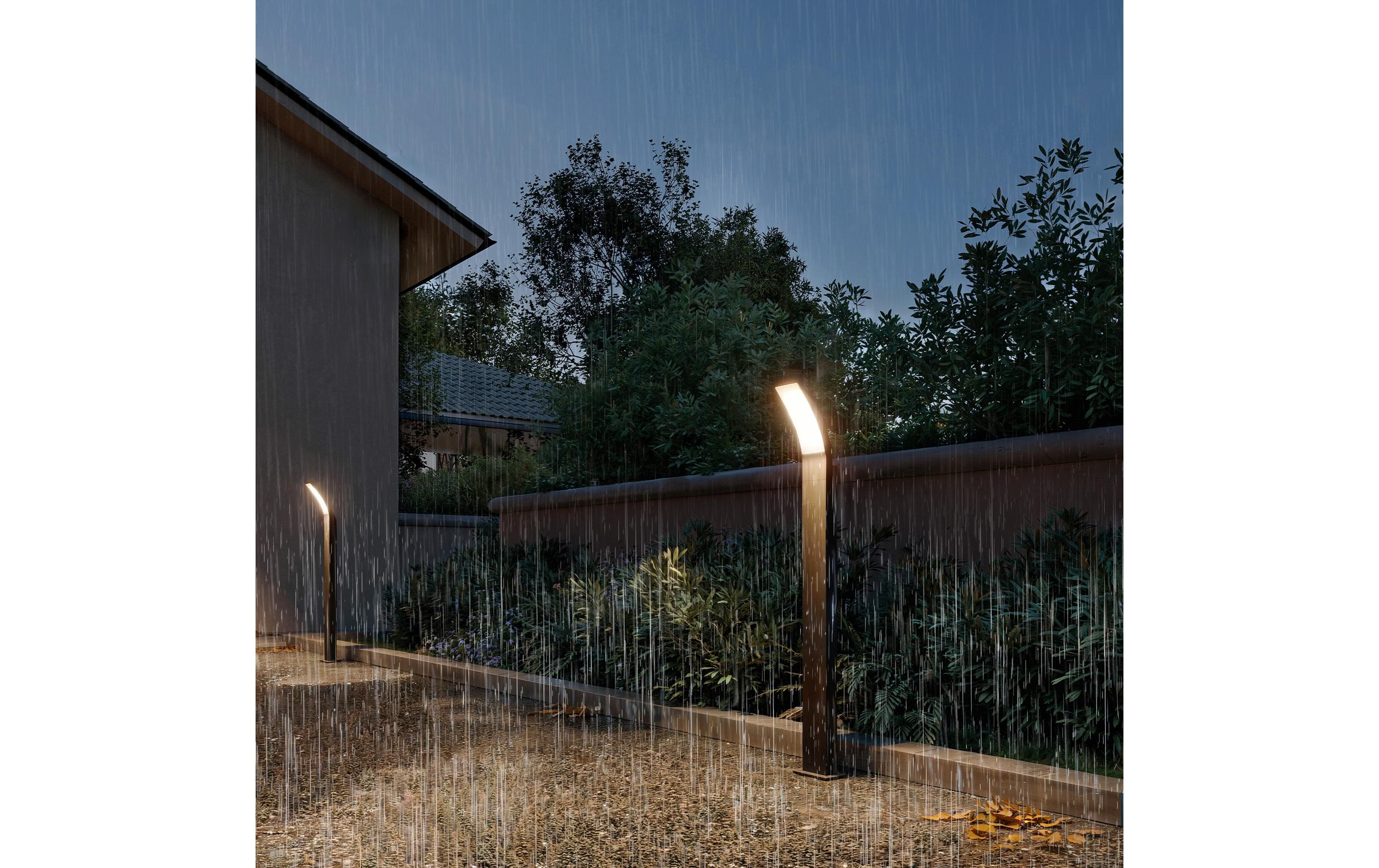 Philips Gartenlicht Splay, 4.3W, 2700 K, 800 lm, Anthrazit