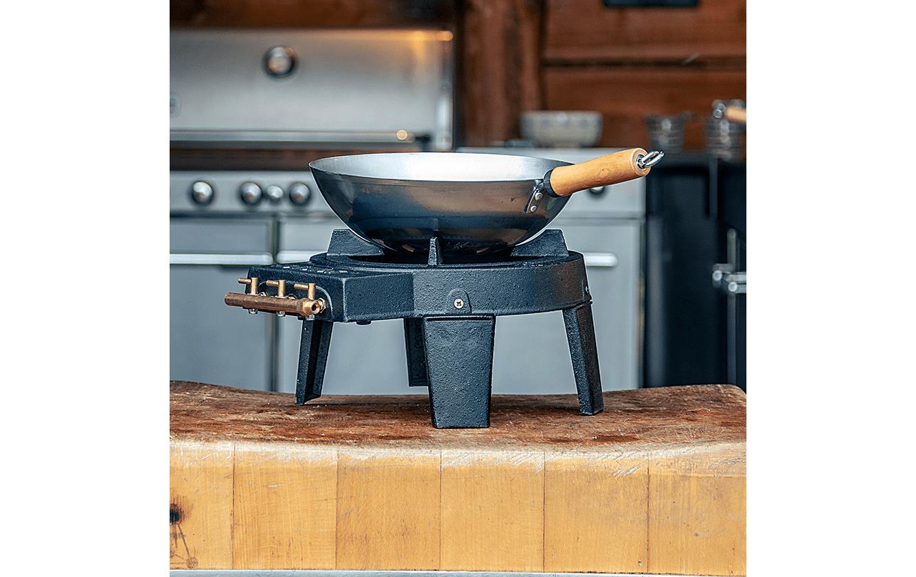 Hot Wok Original 7 kW + Regler & Wok Hochleistungs-Wok-Set