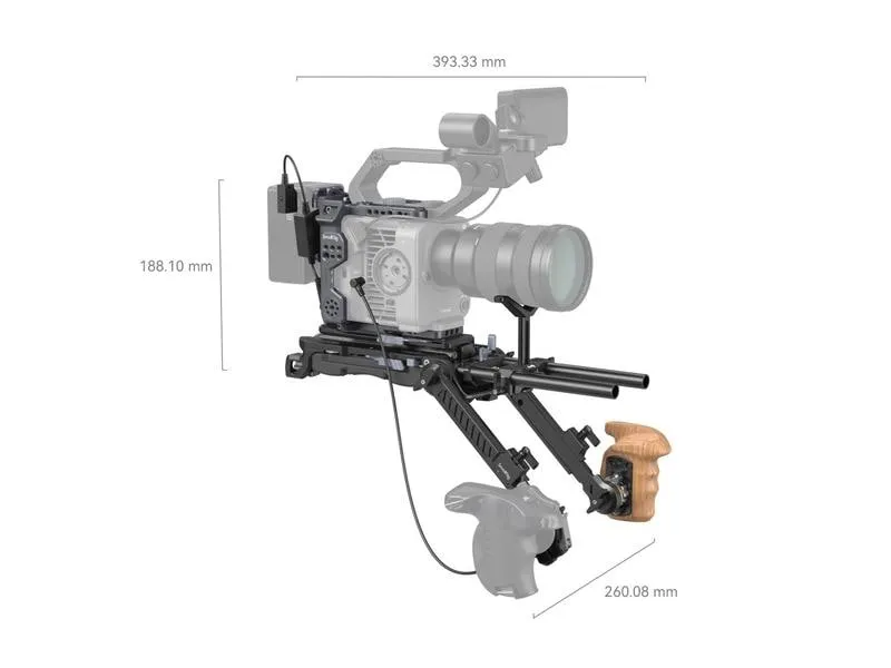 Smallrig Cage Shoulder Rig Kit für Sony FX6 Smallrig Cage Shoulder Rig Kit für Sony FX6