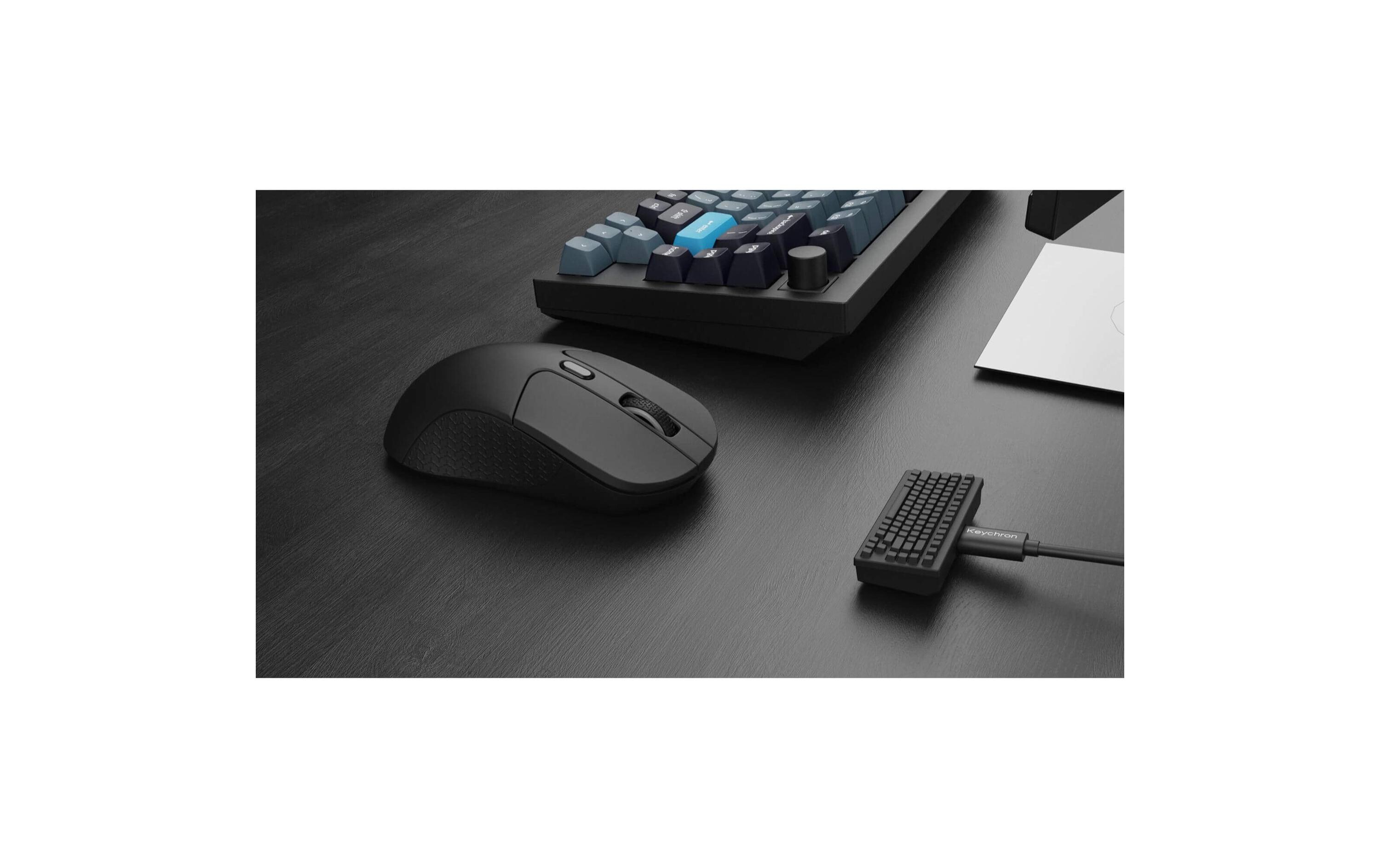 Keychron Gaming-Maus M3 Wireless Black 4000 Hz No RGB