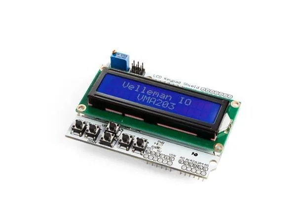 Whadda Display LCD1602 & Keypad Shield für Arduino Whadda Display LCD1602 & Keypad Shield für Arduino