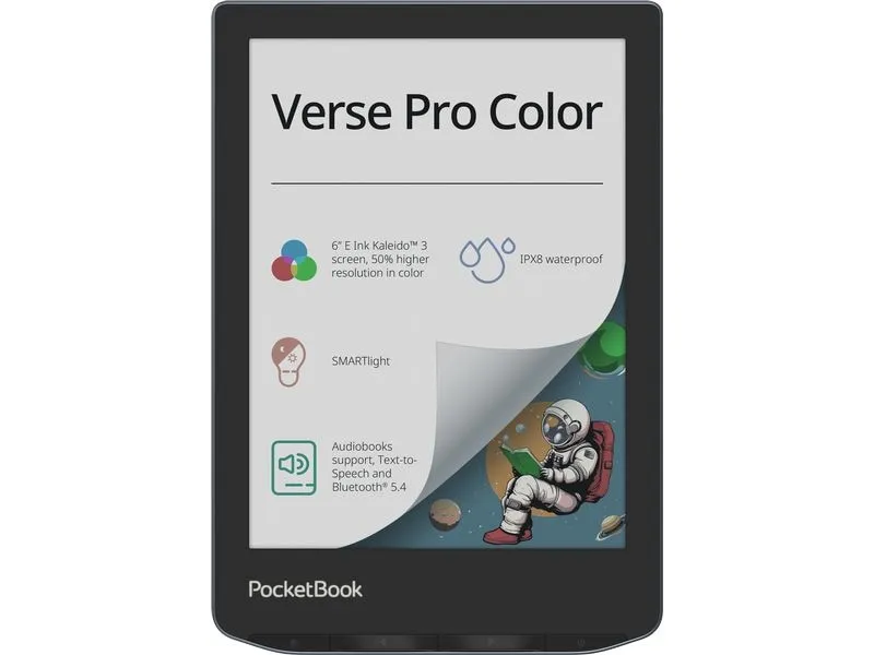 PocketBook E-Book Reader Verse Pro Color Stormy Sea PocketBook E-Book Reader Verse Pro Color Stormy Sea