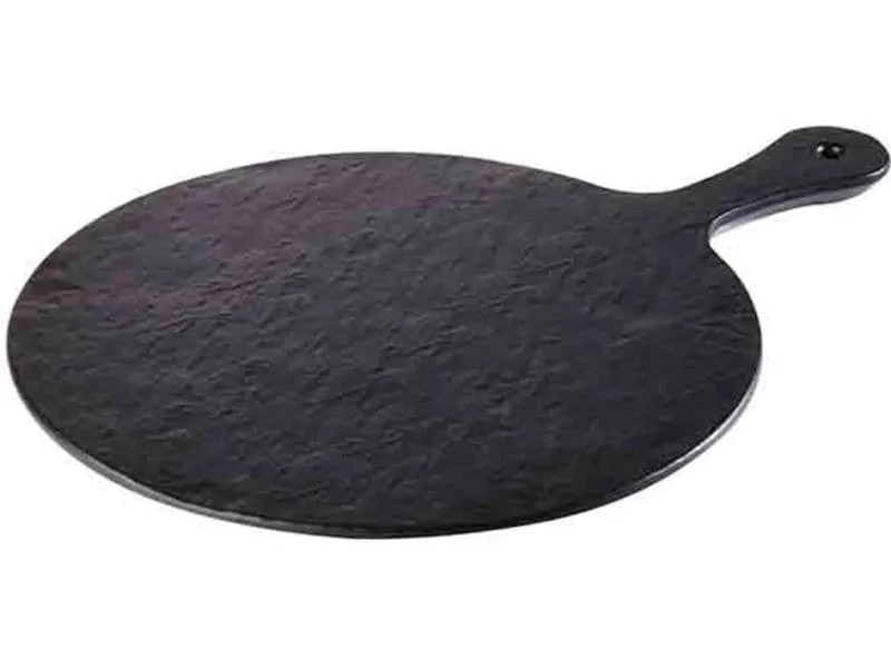 APS Servierplatte Slate Rock 30 cm, Schwarz APS Servierplatte Slate Rock 30 cm, Schwarz