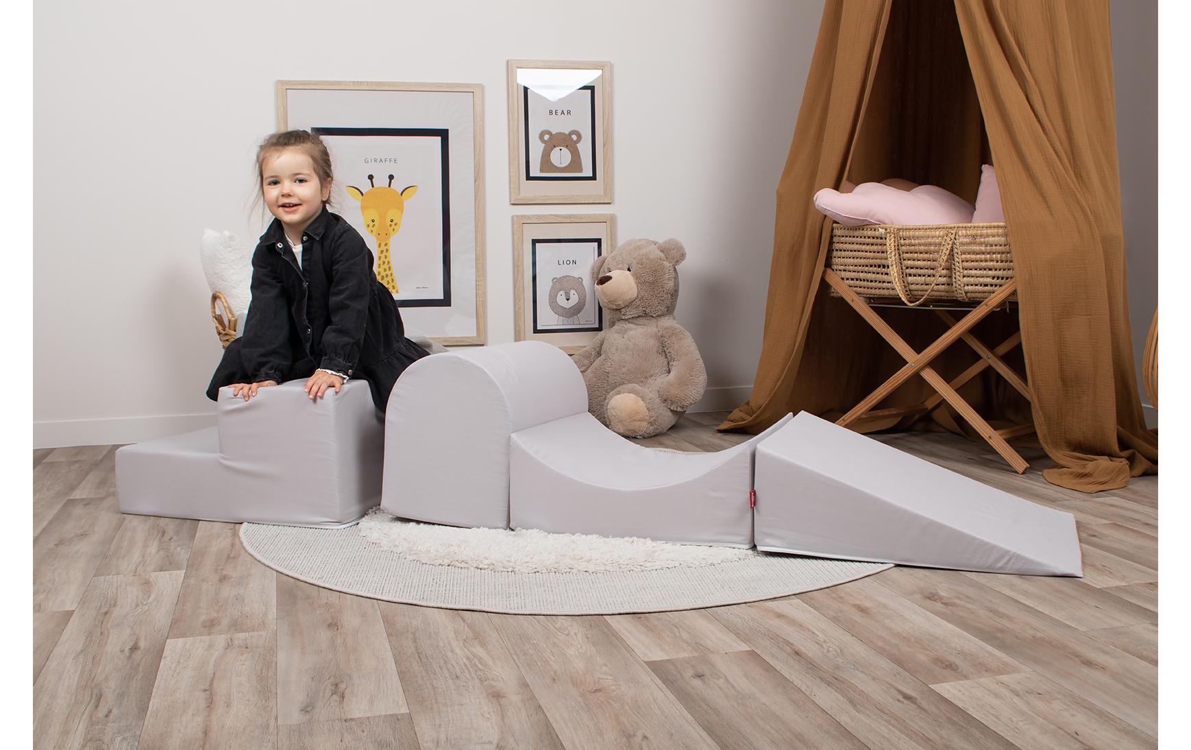 Knorrtoys Spielblöcke Soft Grau 4-teilig