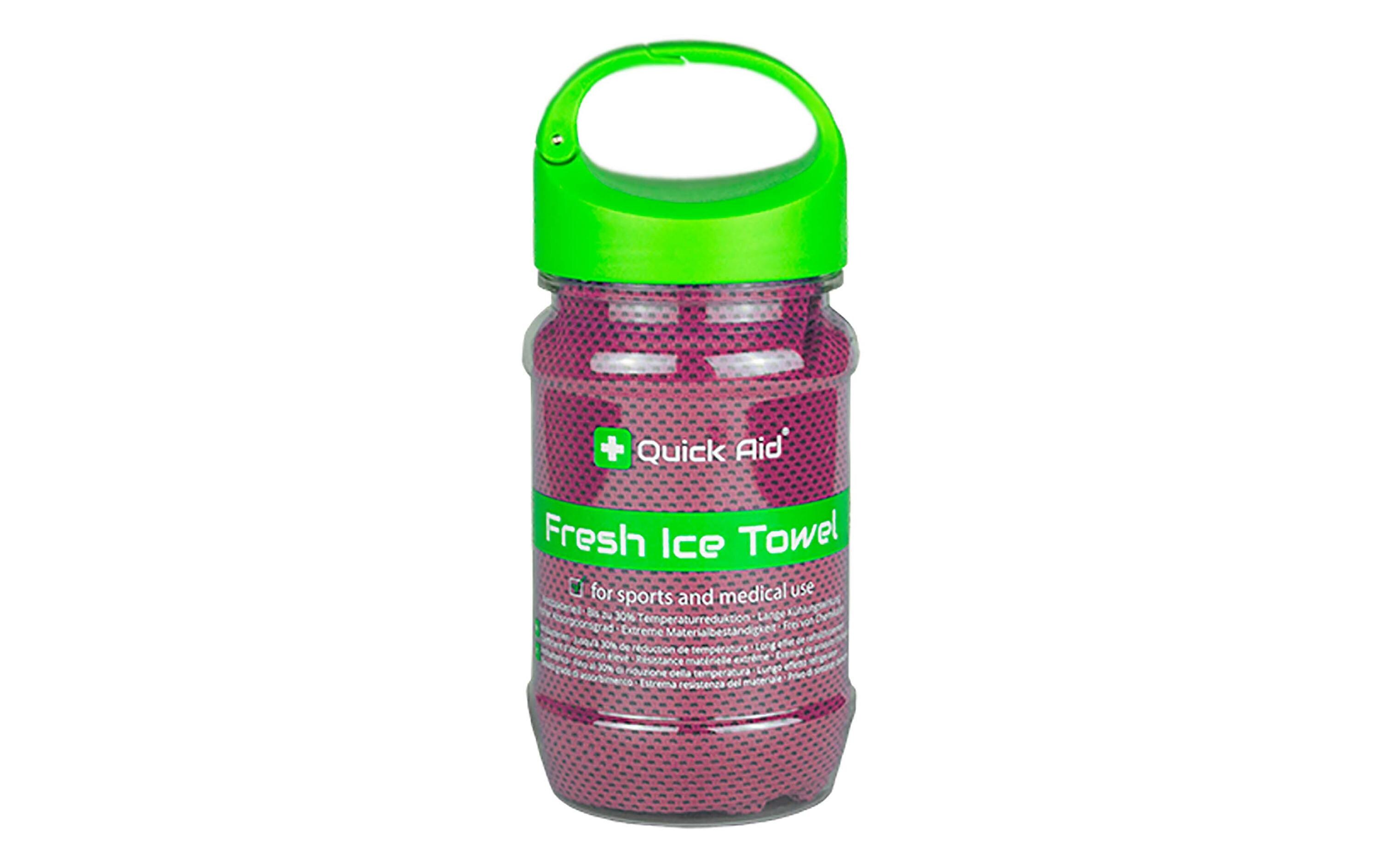 Quick Aid Fresh Ice Towel 34 x 80 cm pink Quick Aid Fresh Ice Towel 34 x 80 cm pink