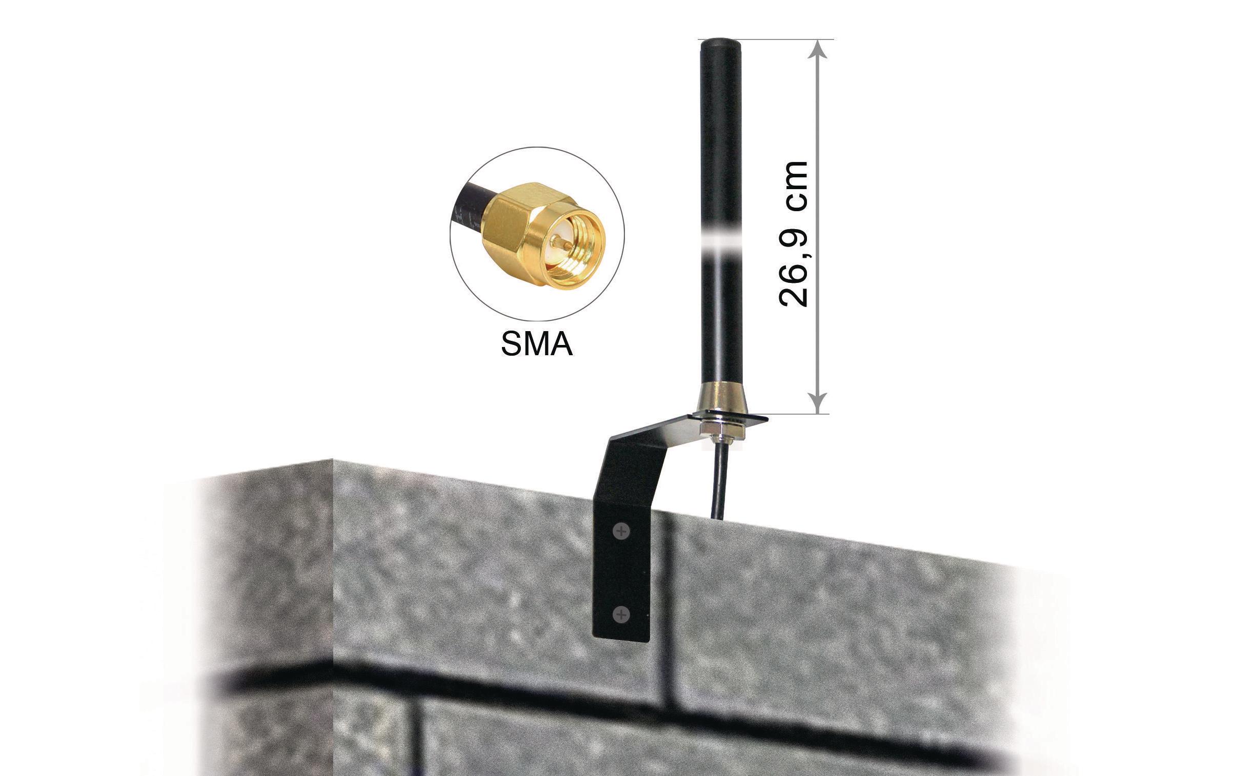 Delock LTE-Antenne SMA SMA 3 dBi Rundstrahl Delock LTE-Antenne SMA SMA 3 dBi Rundstrahl