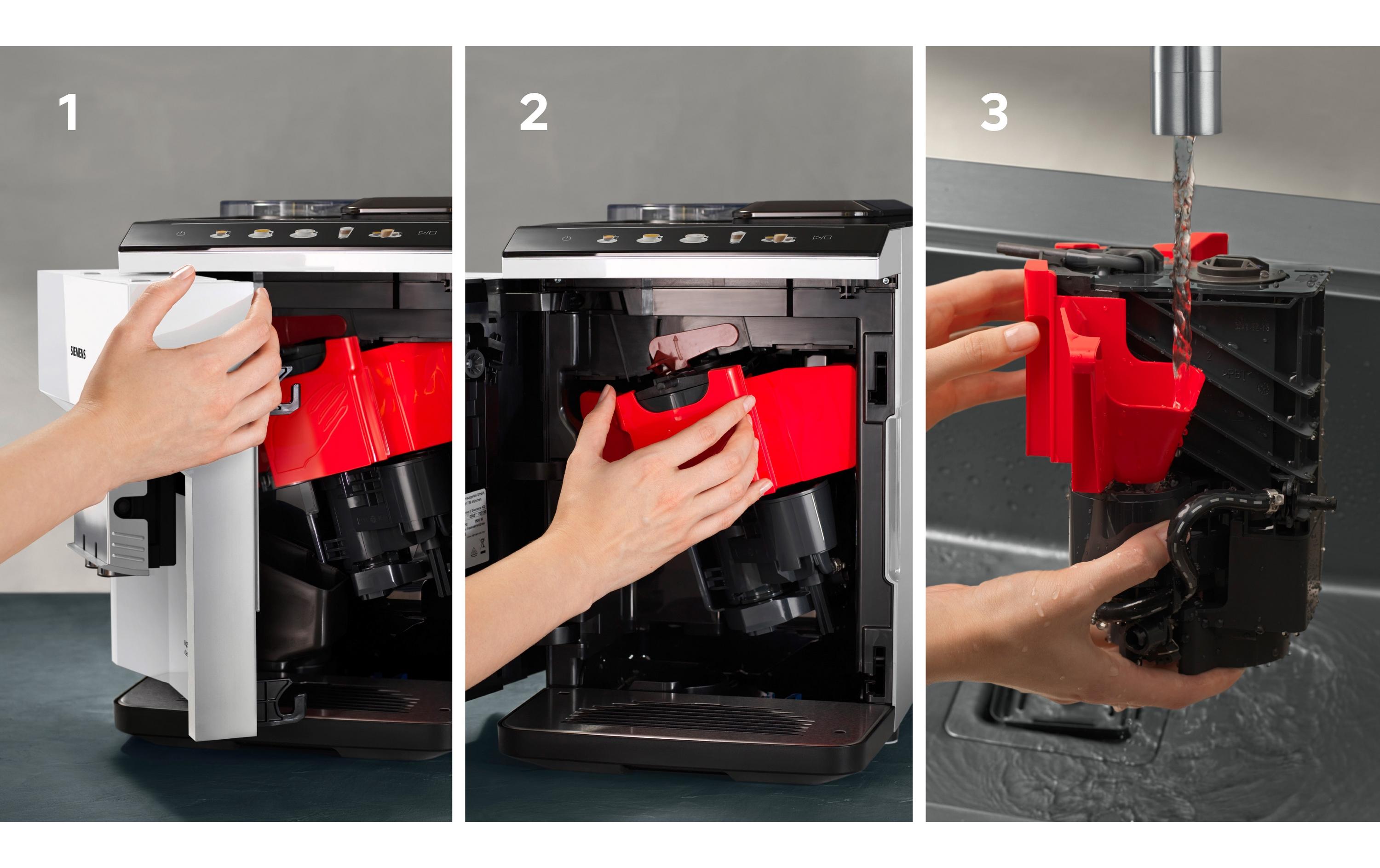 Siemens Kaffeevollautomat EQ500 Classic TP515D02 Weiss