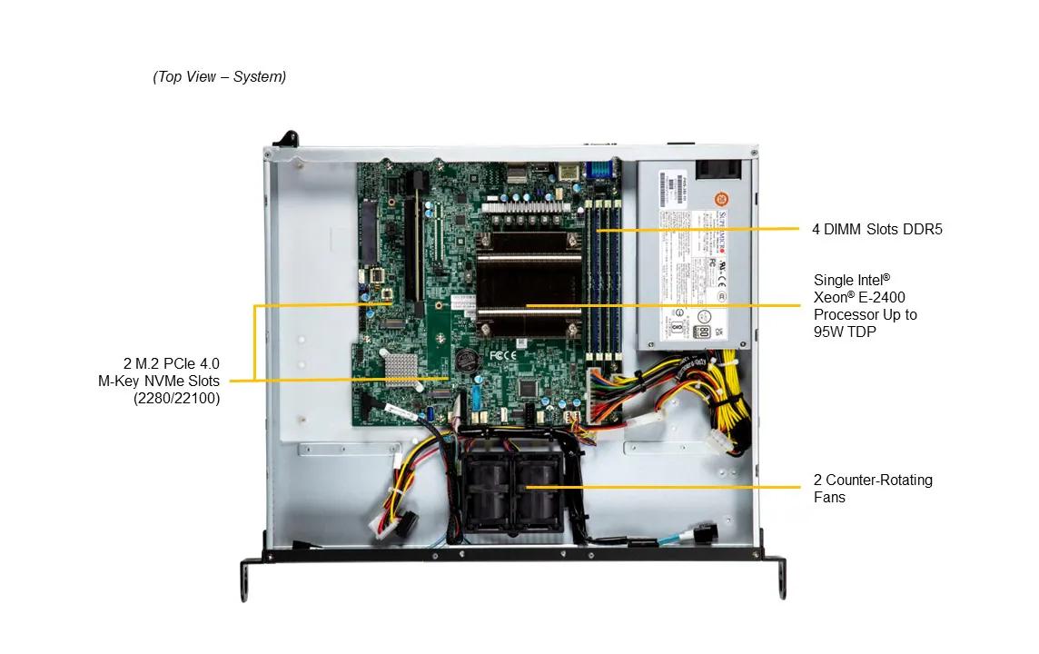 Supermicro Barebone SuperServer SYS-511R-ML