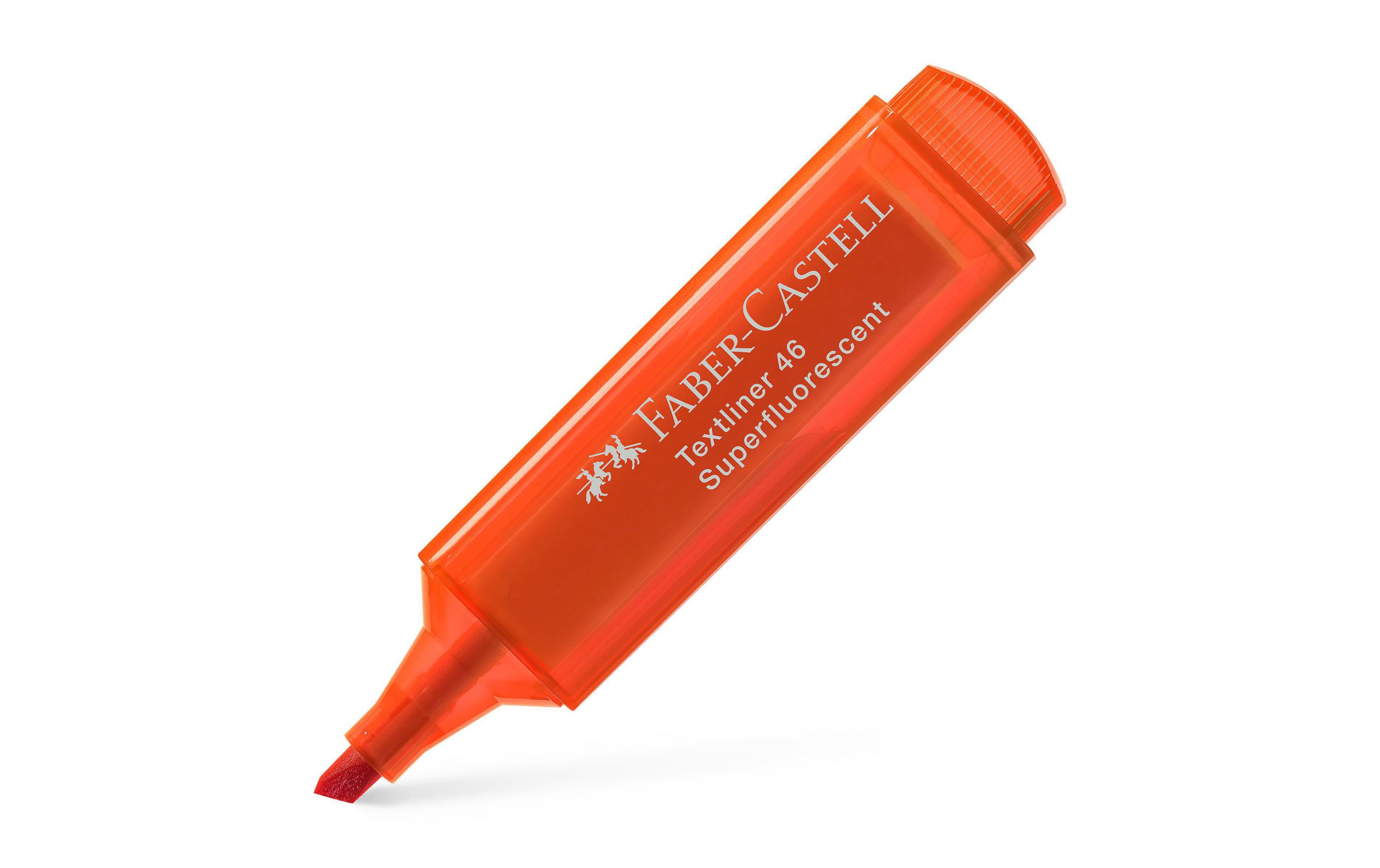 Faber-Castell Textmarker 1546 superfluorescent Orange