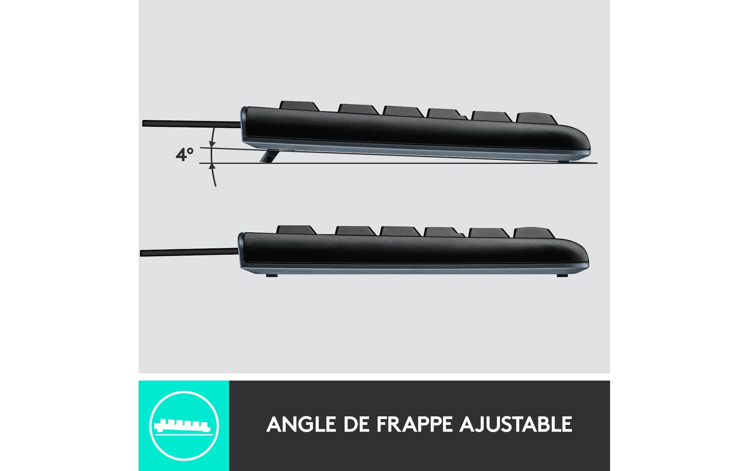 Logitech Tastatur-Maus-Set MK120