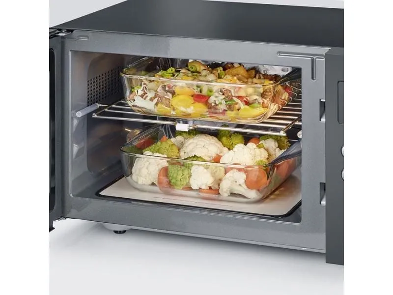 Severin Mikrowelle mit Grill MW7763 Schwarz Severin Mikrowelle mit Grill MW7763 Schwarz