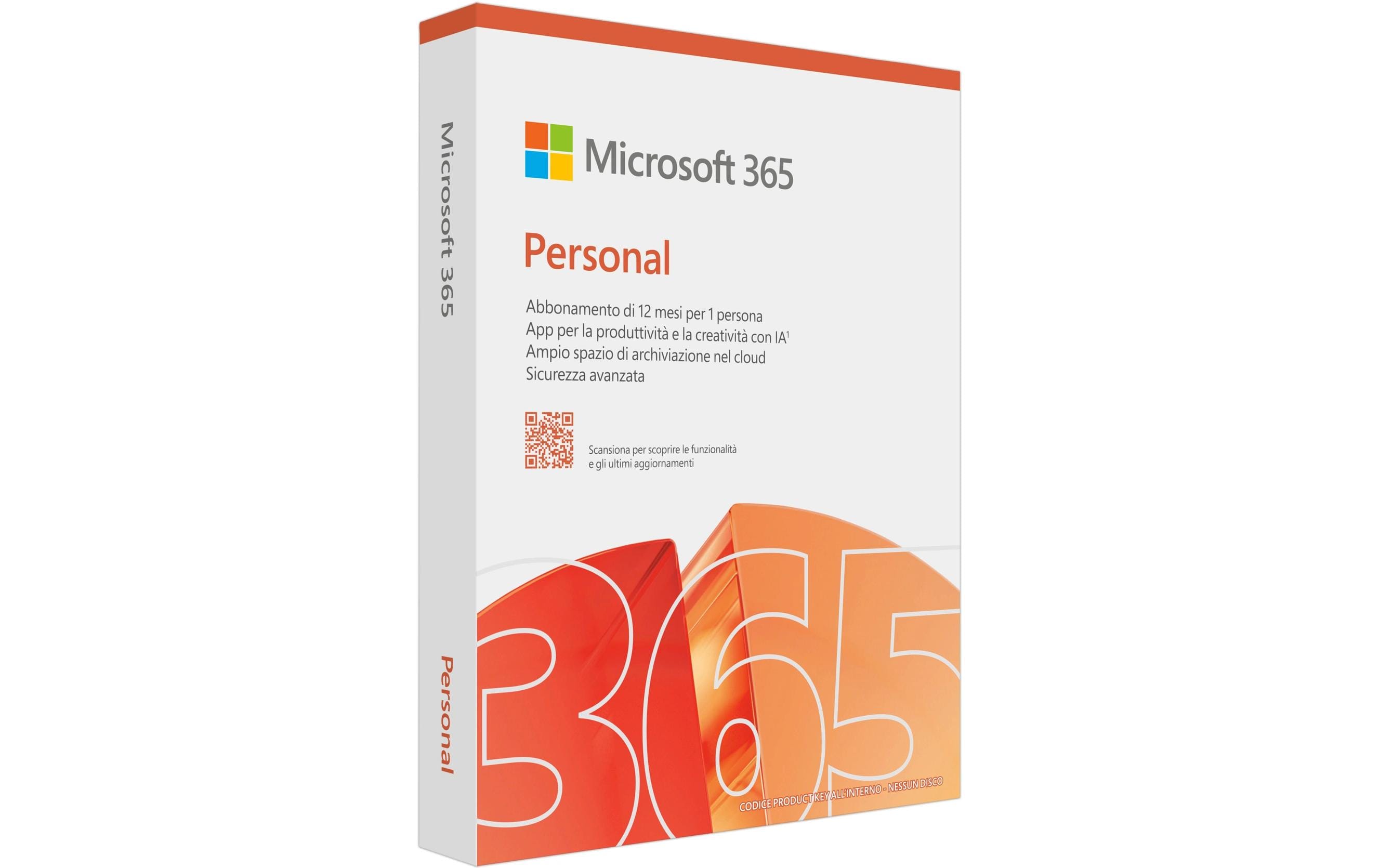 Microsoft 365 Personal Box, 1 User, Italienisch