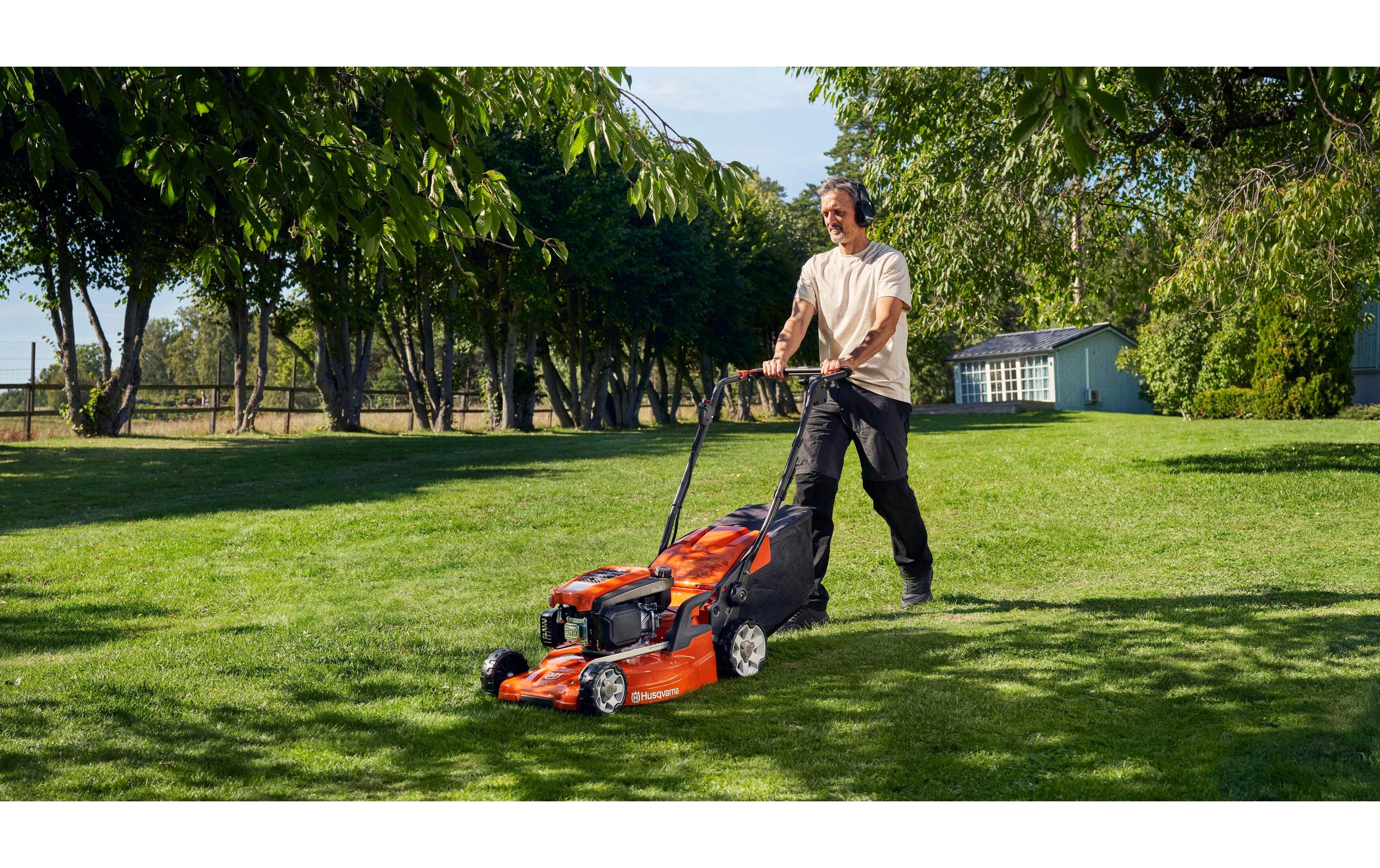 Husqvarna Benzin-Rasenmäher LC 347 VE