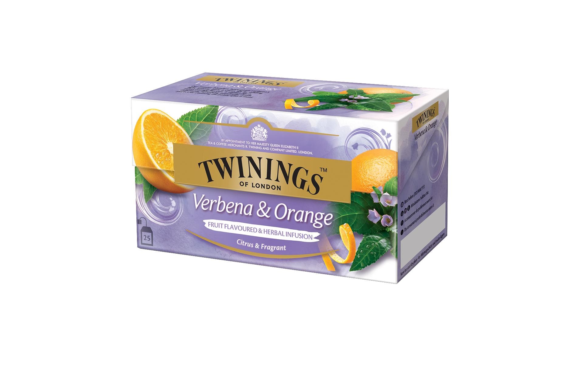 Twinings Teebeutel Eisenkraut Orange 25 Stück