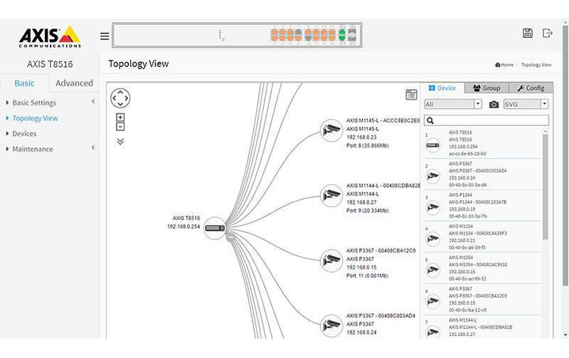 Axis PoE+ Switch T8524 24 Port Axis PoE+ Switch T8524 24 Port