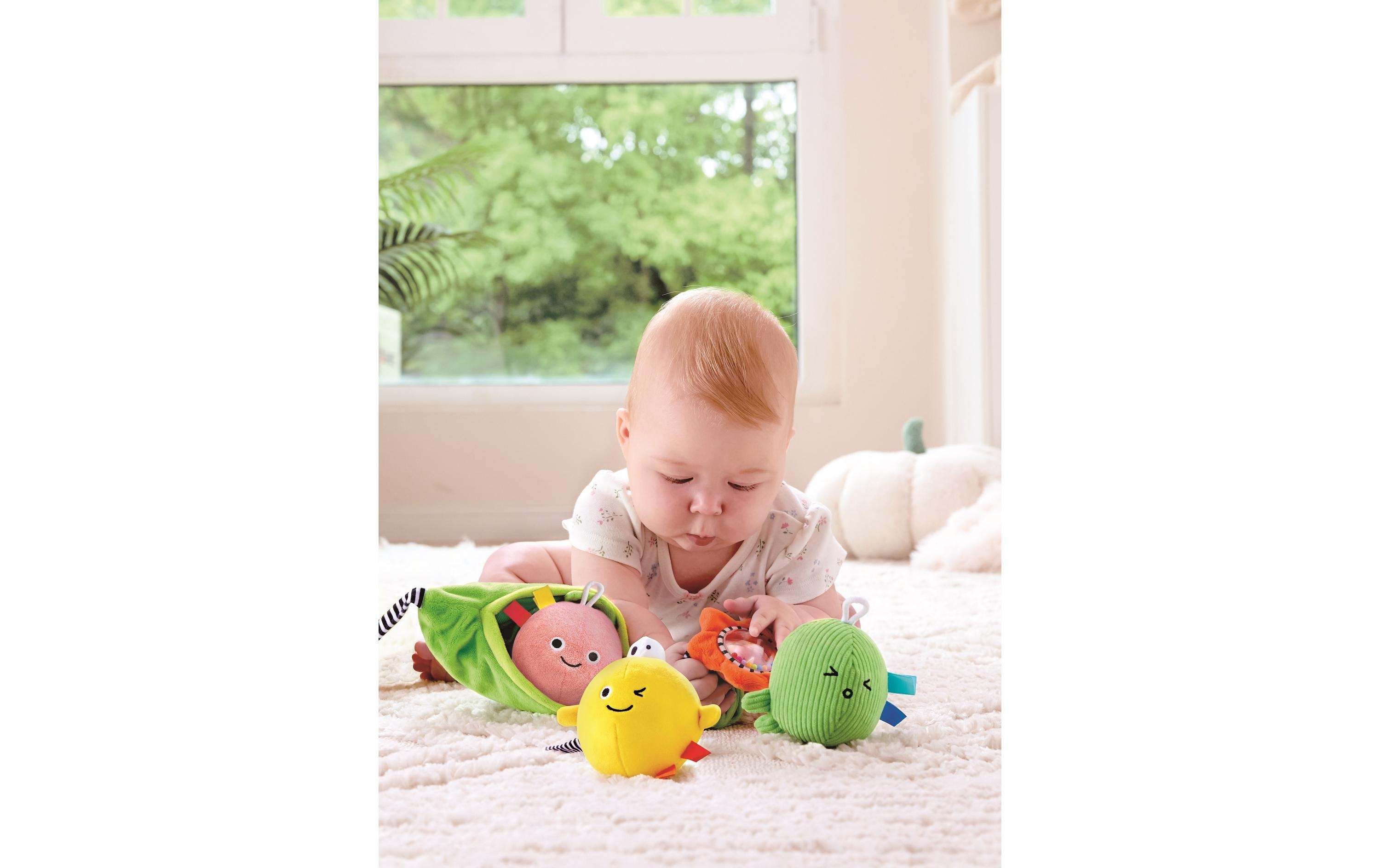 Hape Beschäftigungsspielzeug Kleine Erbsen-Freunde